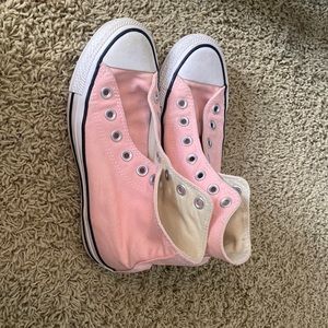 High Top Pink Converse